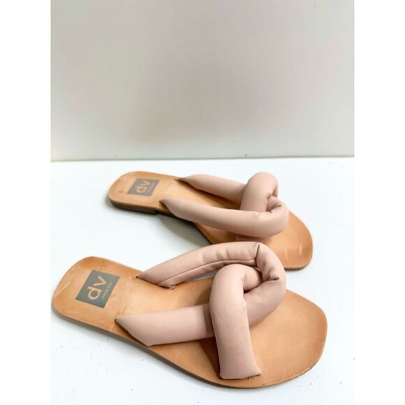 DV Dolce Vita Sandals‎ Womens Size 6.5 Pink Janae Slip On Flats - Picture 3 of 8